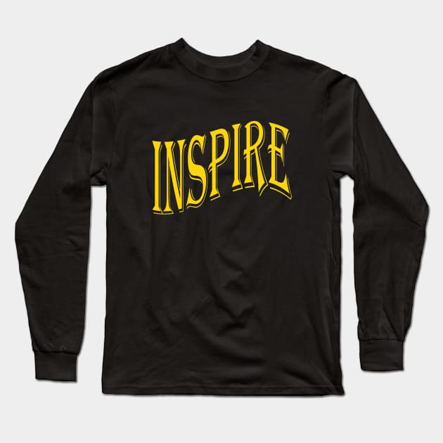 INSPIRE Long Sleeve T-Shirt by cartoonwatch1